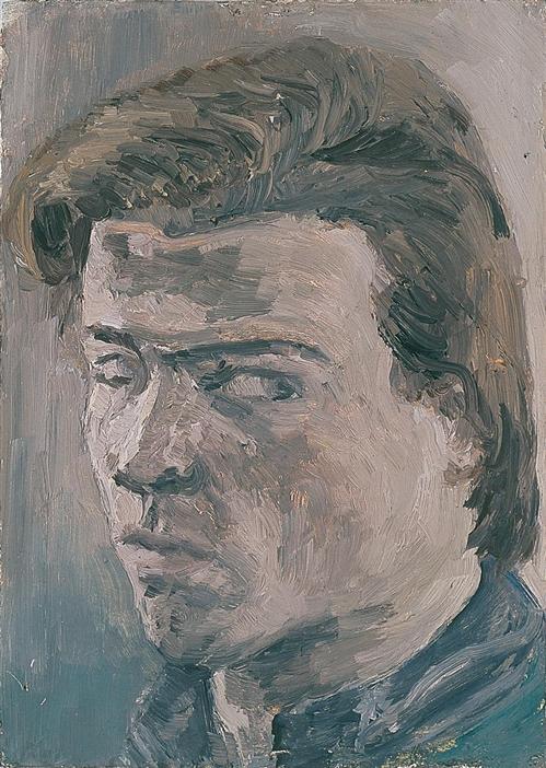 Philip Akkerman - Self-portrait 1982 no.3