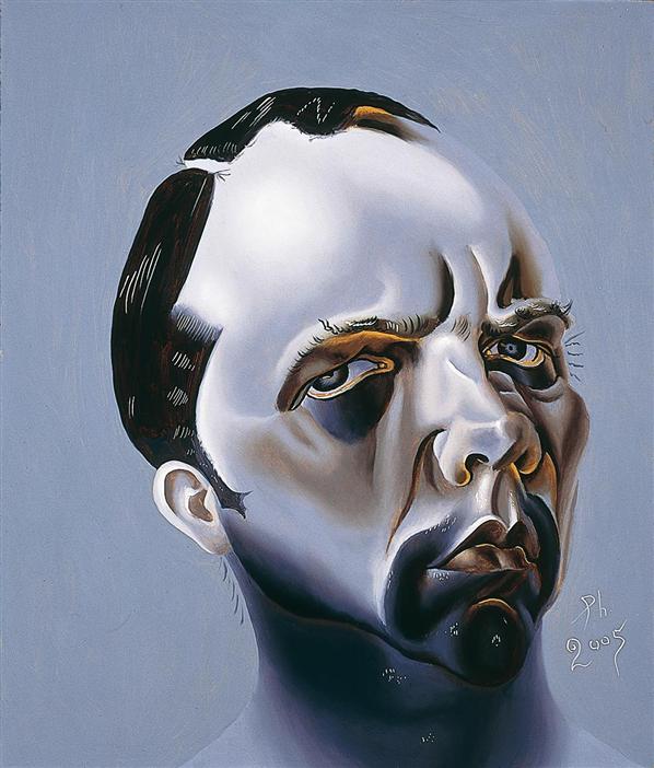 Philip Akkerman - Self-portrait 2005 no.28