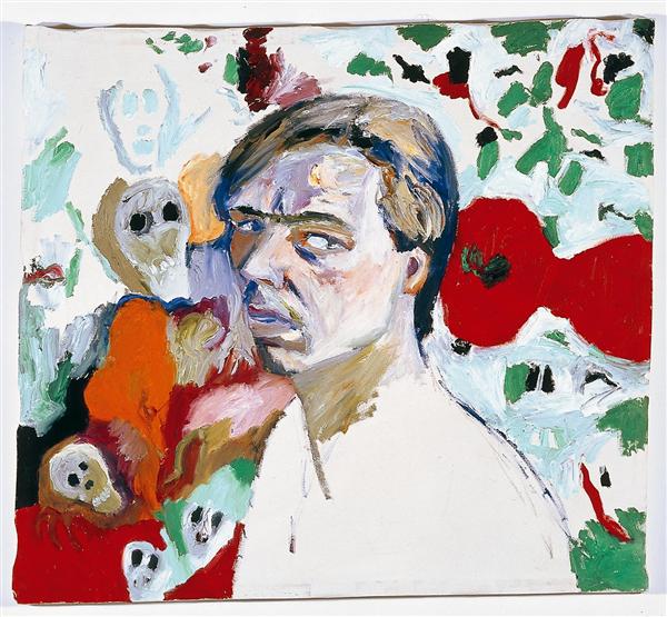 Philip Akkerman - Self-portrait 1983 no.21