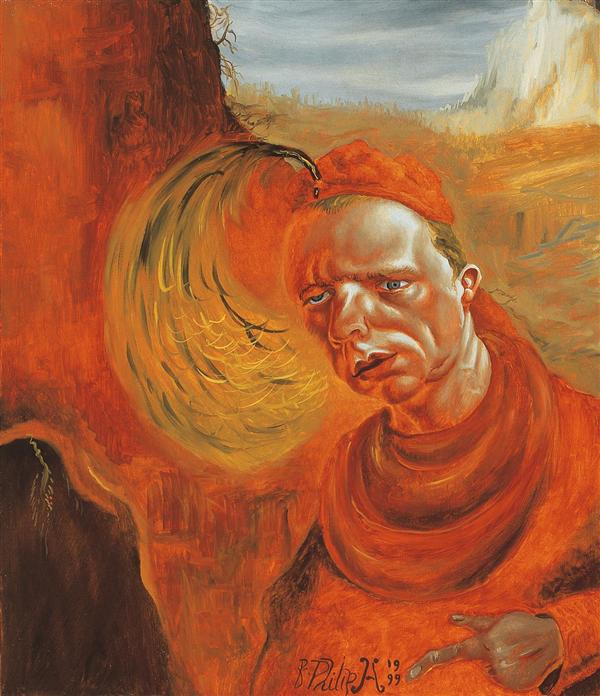 Philip Akkerman - Self-portrait 1999 no.117