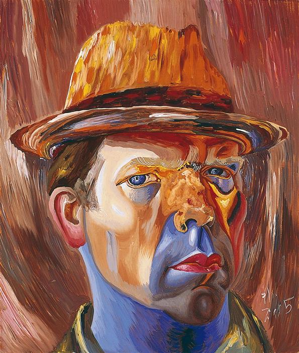 Philip Akkerman - Self-portrait 2005 no.64