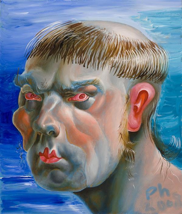 Philip Akkerman - Self-portrait 2008 no.123