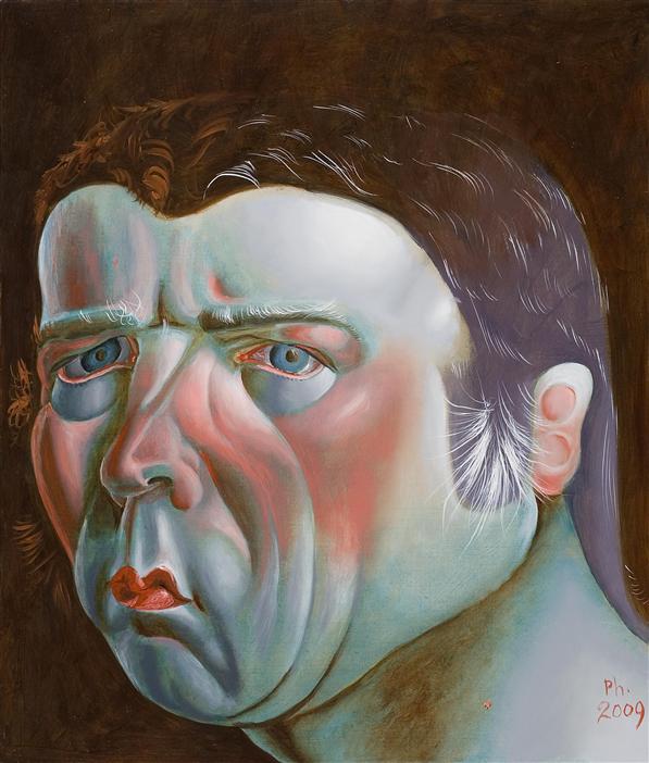 Philip Akkerman - Self-portrait 2009 no.100
