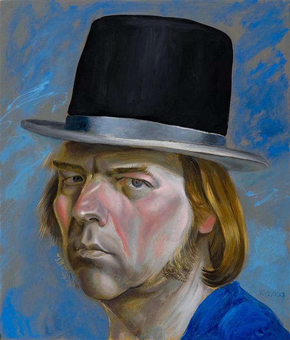 Philip Akkerman - Self-portrait 2009 no.24