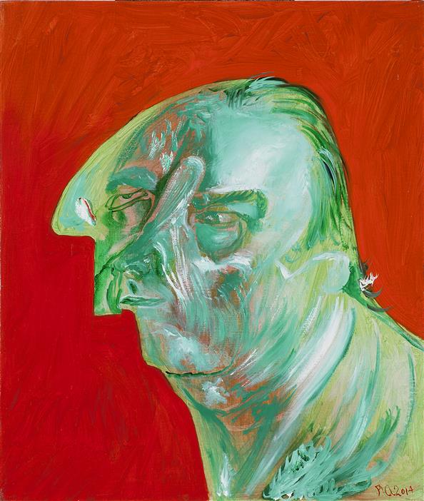 Philip Akkerman - Self-portrait 2014 no.133