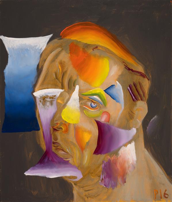 Philip Akkerman - Self-portrait 2016 no.143