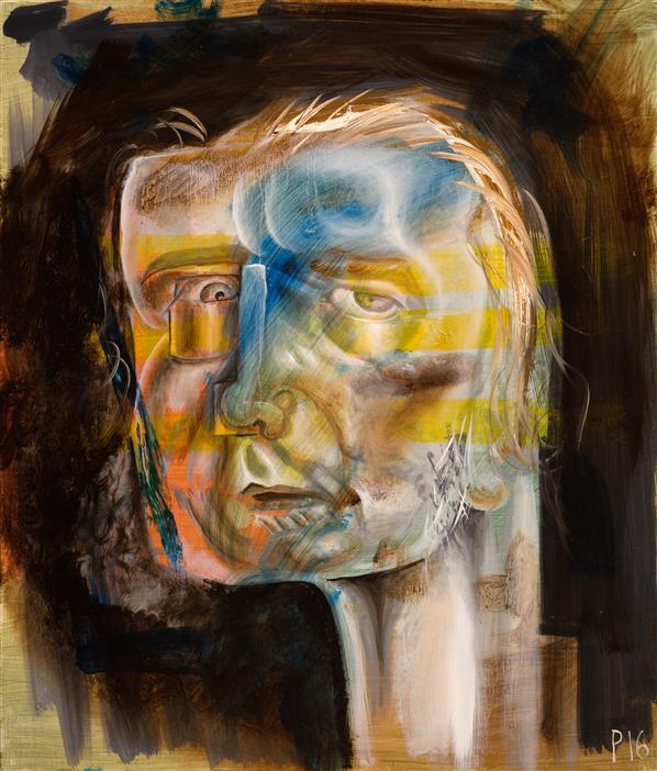 Philip Akkerman - Self-portrait 2016 no.21
