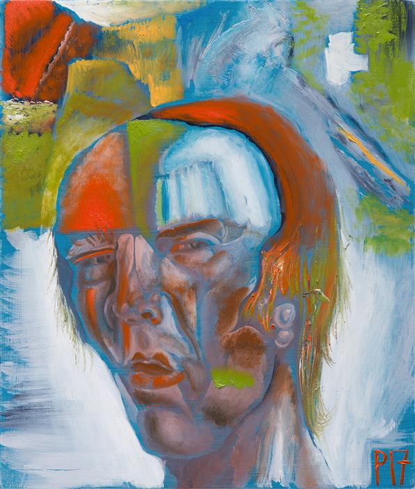 Philip Akkerman - Self-portrait 2017 no.113
