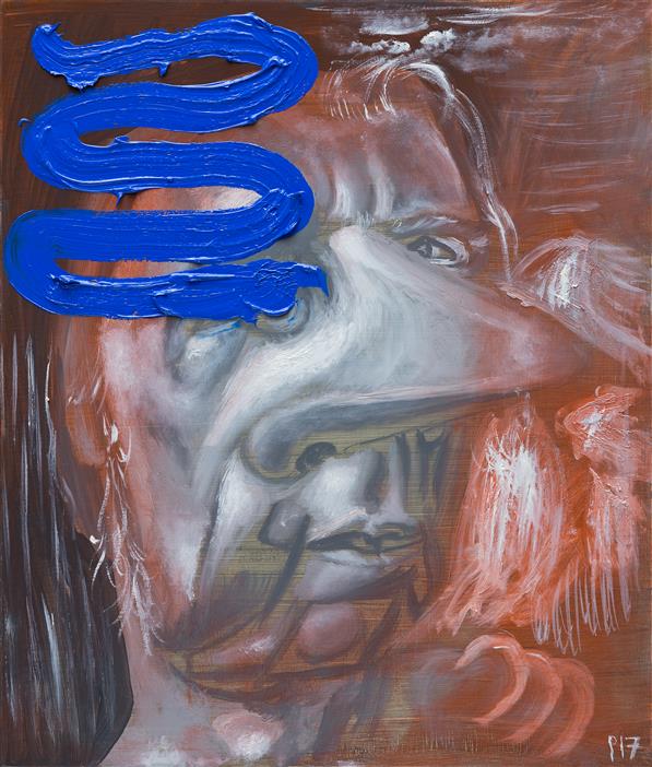 Philip Akkerman - Self-portrait 2017 no.150