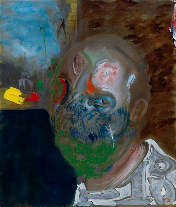 Philip Akkerman - Self-portrait 2018 no.128