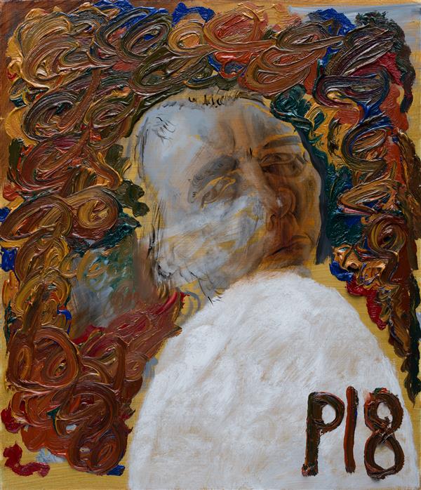Philip Akkerman - Self-portrait 2018 no.20
