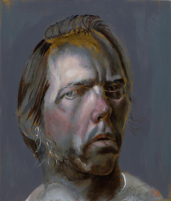 Philip Akkerman - Self-portrait 2018 no.93