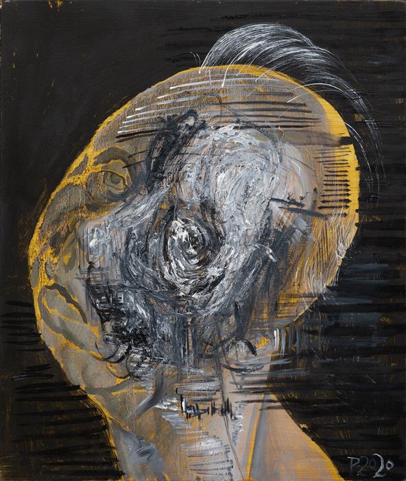 Philip Akkerman - Self-portrait 2020 no.1