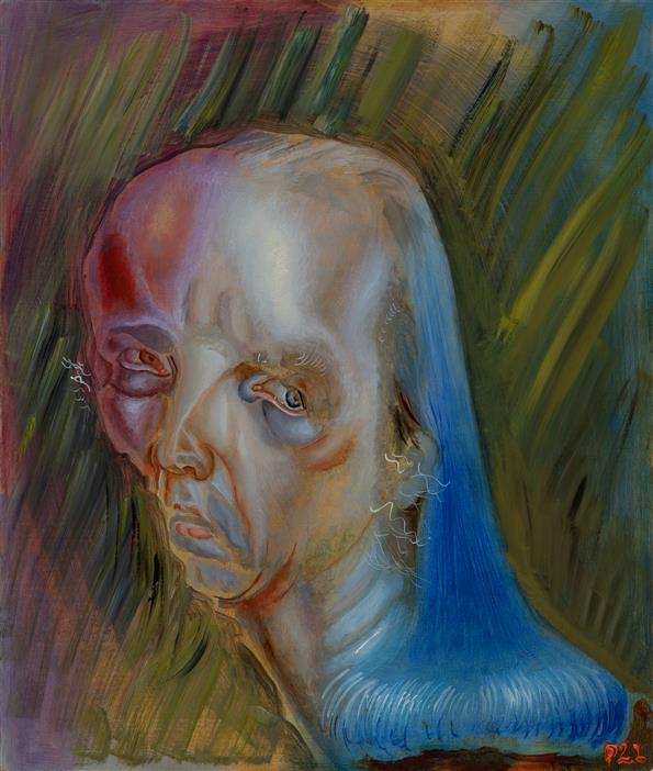 Philip Akkerman - Self-portrait 2021 no.24