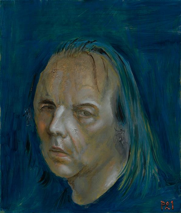 Philip Akkerman - Self-portrait 2021 no.7