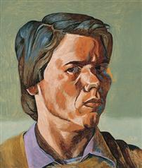 Philip Akkerman - Self-portrait 1989 no.34