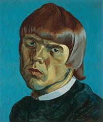 Philip Akkerman - Self-portrait 1989 no.38