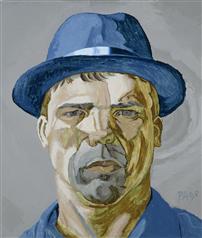 Philip Akkerman - Self-portrait 1990 no.24