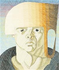 Philip Akkerman - Self-portrait 1991 no.63