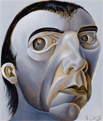 Philip Akkerman - Self-portrait 2009 no.54