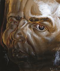 Philip Akkerman - Self-portrait 2012 no.95